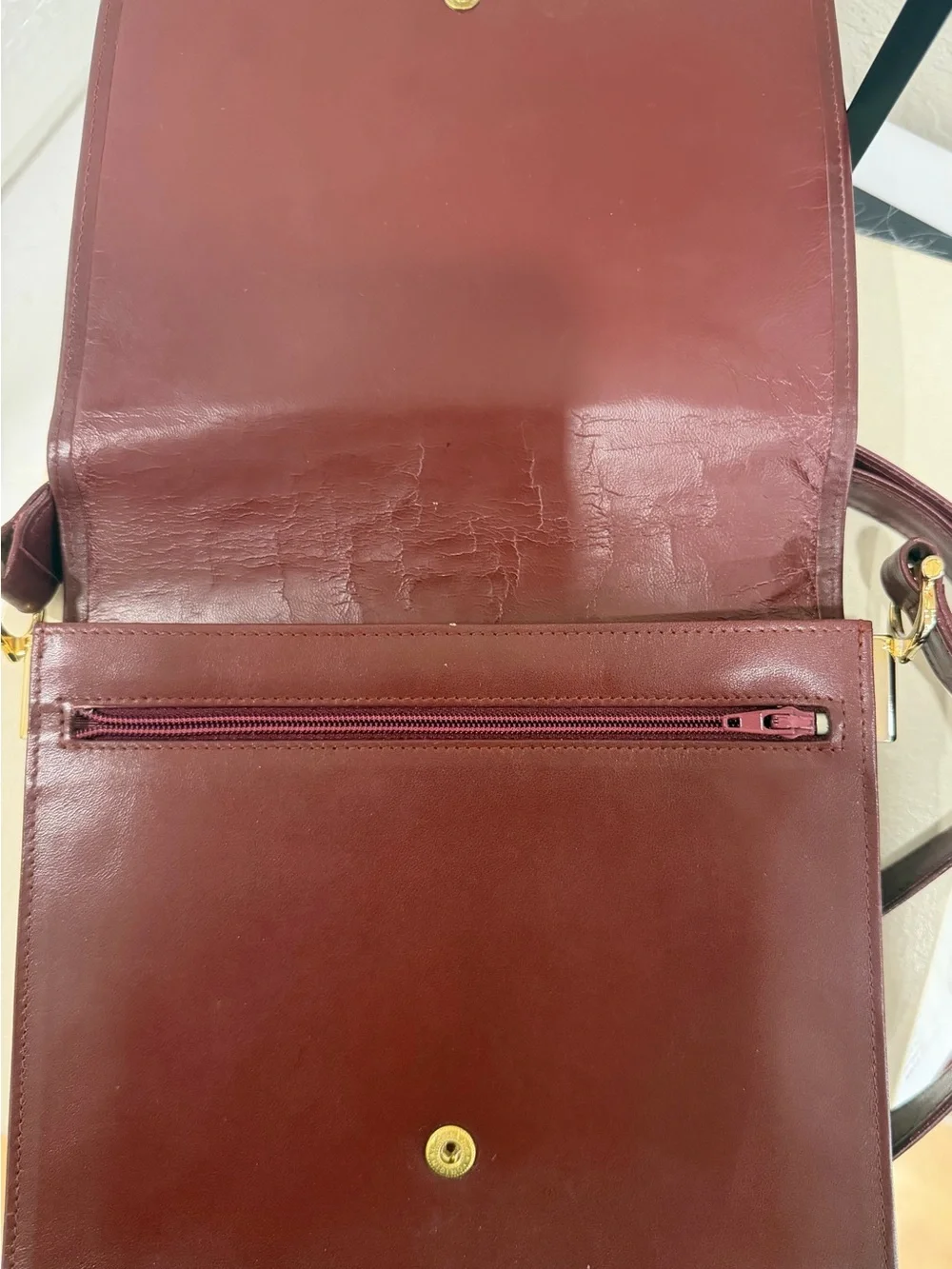Vintage Cartier must de Cartier crossbody bag